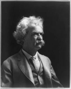 Mark Twain. Source: Library of Congress