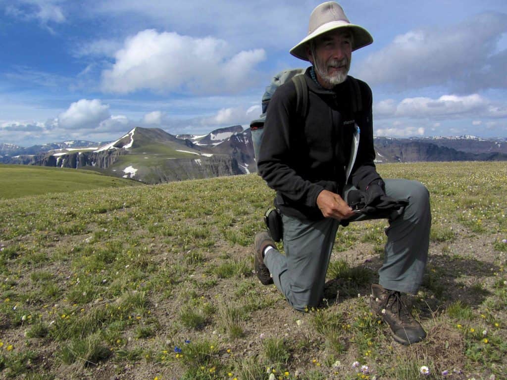 Bob_ at 11_000 feet in Absarokas_ 2014