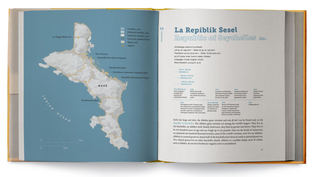 Interior map: La Repiblik Sesel